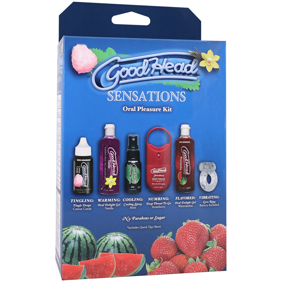 GoodHead - Sensations Our Pleasure Kit - 6 pack