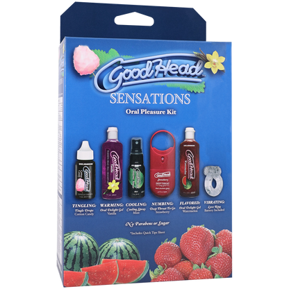 GoodHead - Sensations Our Pleasure Kit - 6 pack