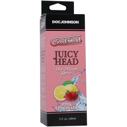 GoodHead - Juicy Head - Dry Mouth Spray - Pink Lemonade 2 fl.oz.