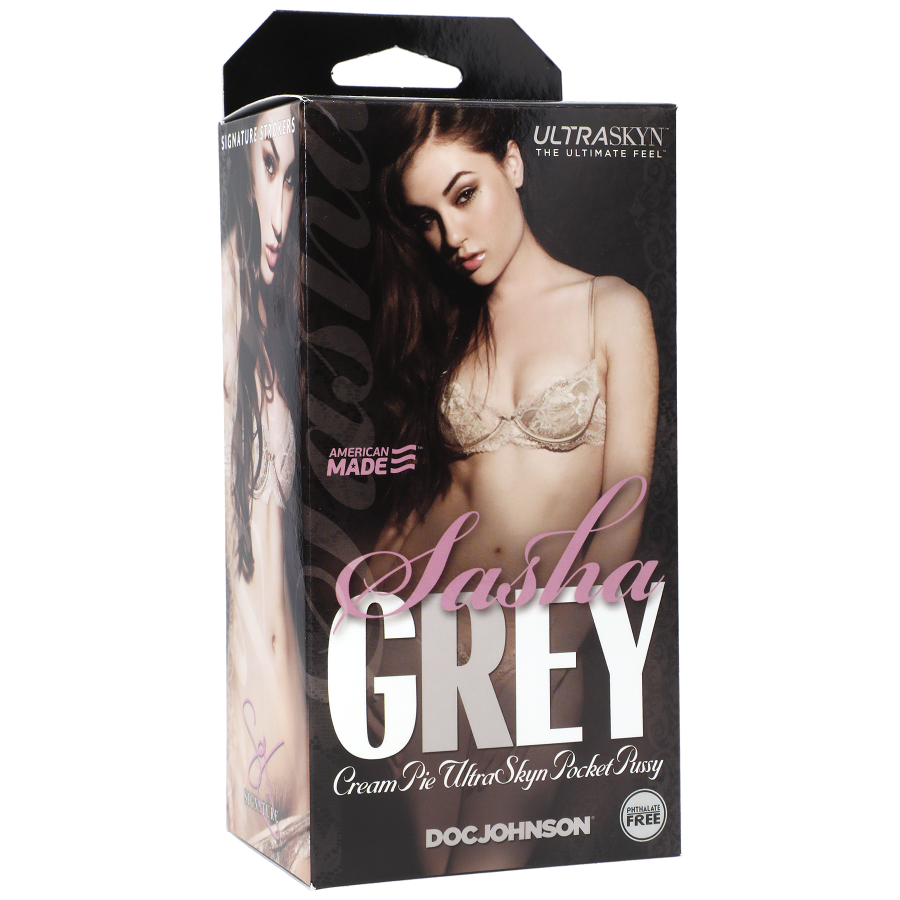 Signature Strokers - Sasha Grey ULTRASKYN™ Cream Pie Pocket Pussy