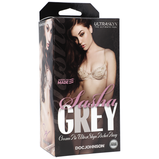 Signature Strokers - Sasha Grey ULTRASKYN™ Cream Pie Pocket Pussy
