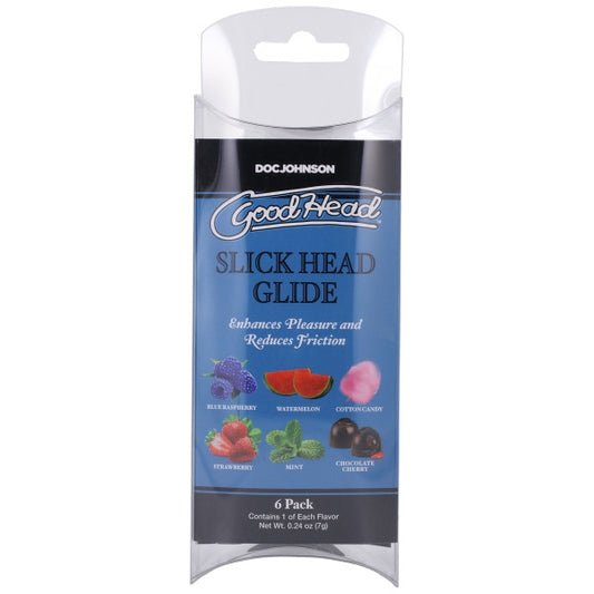 GoodHead Slick Head Glide 6 Pack 0.24oz.