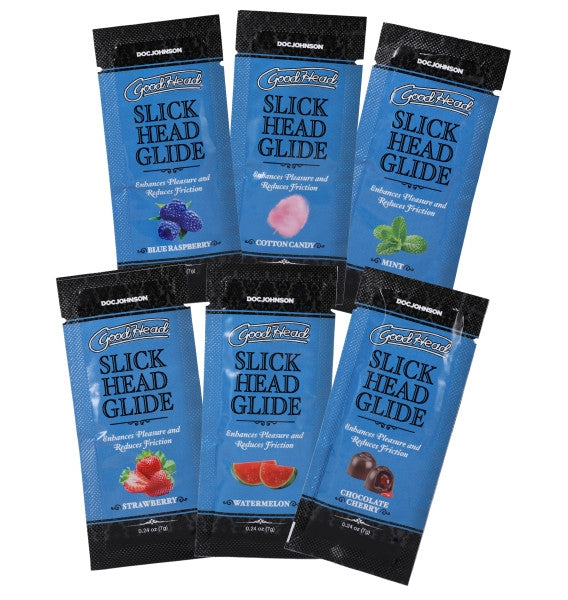 GoodHead Slick Head Glide 6 Pack 0.24oz.
