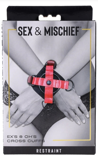 Sportsheets - Ex's & Oh's Cross Cuffs