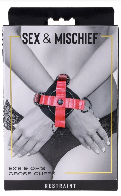 Sportsheets - Ex's & Oh's Cross Cuffs