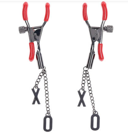 Sportsheets - Ex's & Oh's Nipple Clamps