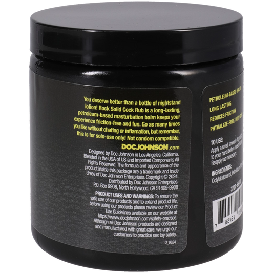 Doc Johnson Rock Solid - Cock Rub Cums In Handy