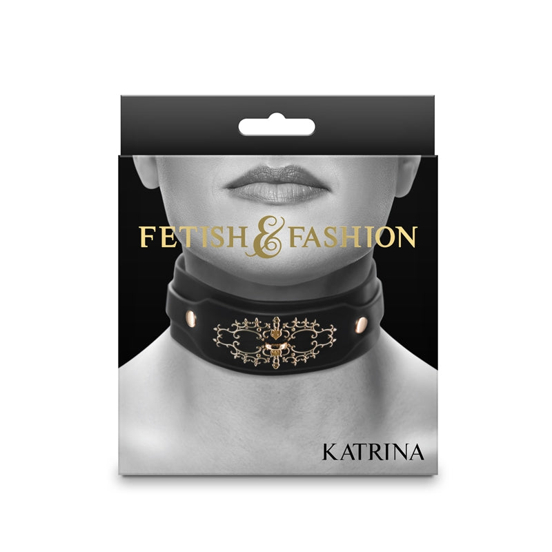 NS - Fetish & Fashion - Katrina Collar - Black