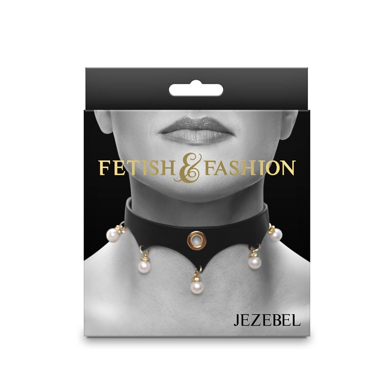 NS - Fetish & Fashion - Jezebel Collar - Black