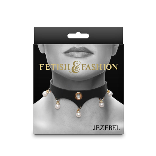NS - Fetish & Fashion - Jezebel Collar - Black