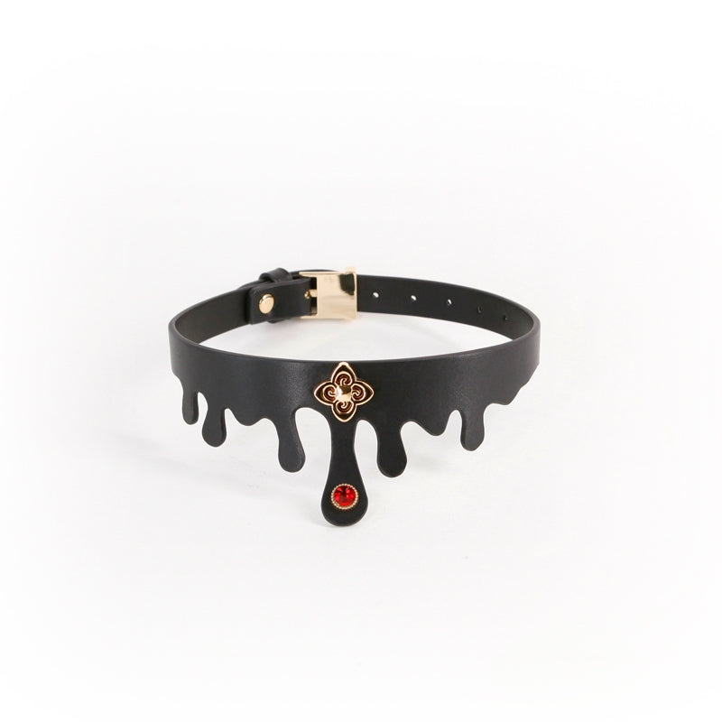 NS - Fetish & Fashion - Elvira Collar - Black