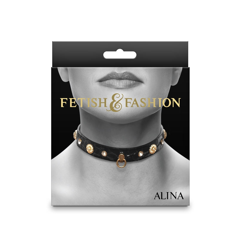 NS - Fetish & Fashion - Alina Collar - Black
