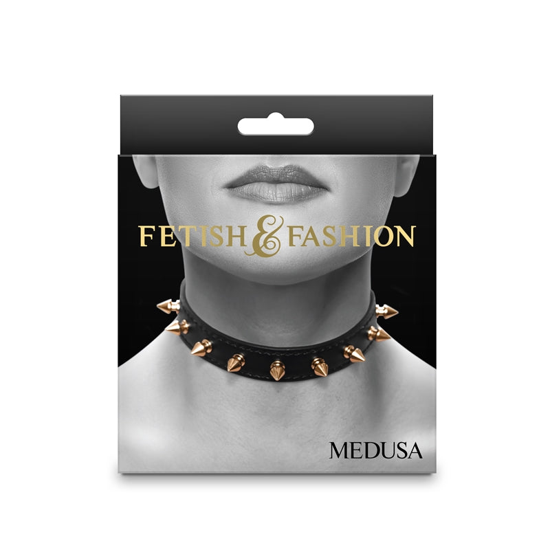 NS - Fetish & Fashion - Medusa Collar - Black