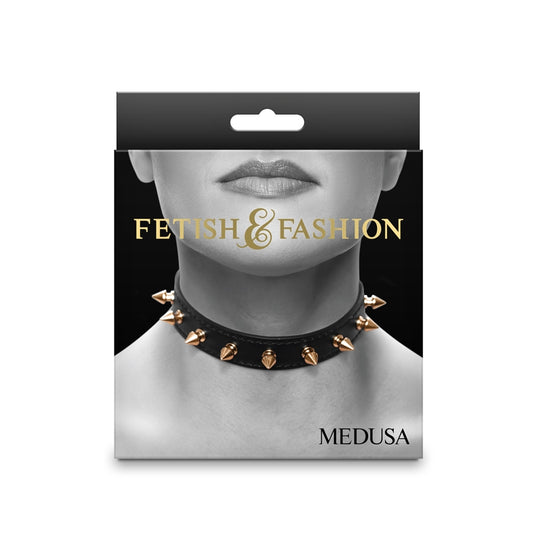 NS - Fetish & Fashion - Medusa Collar - Black