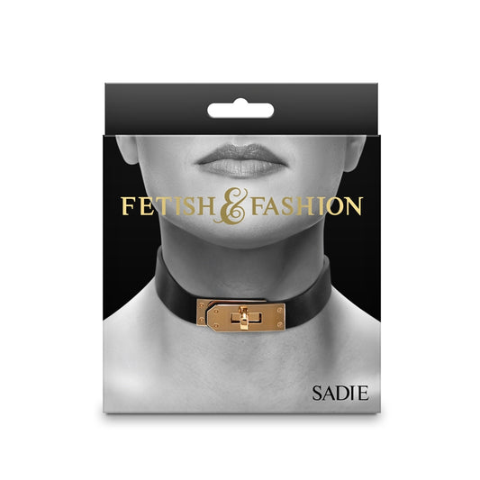 NS - Fetish & Fashion - Sadie Collar - Black