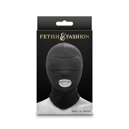 NS - Fetish & Fashion - Mouth Hood - Black