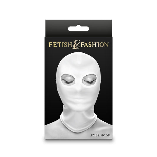 NS - Fetish & Fashion - Eyes Hood - White