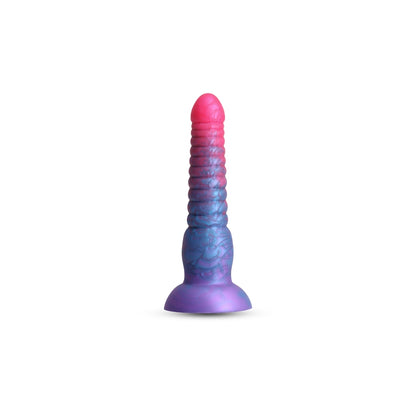 NS - Colours - Stacked - 6" Dildo - Pink/Blue