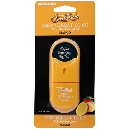 GoodHead Deep Throat Spray To-Go Mango .30 fl. oz.
