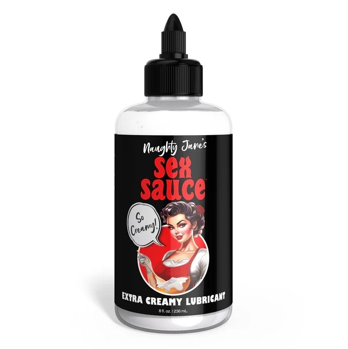 Naughty Jane's Sex Sauce - Extra Creamy Lubricant 8oz