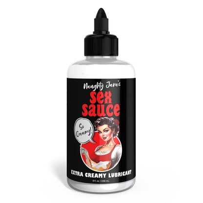 Naughty Jane's Sex Sauce - Extra Creamy Lubricant 8oz