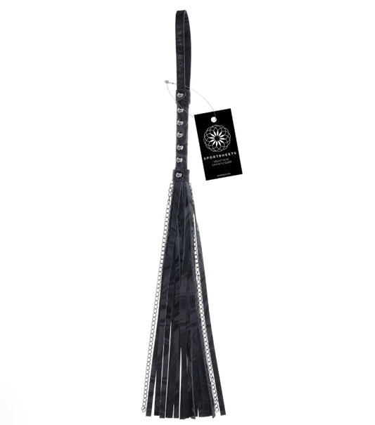 Sportsheets - Velvet Noir Chain Flogger