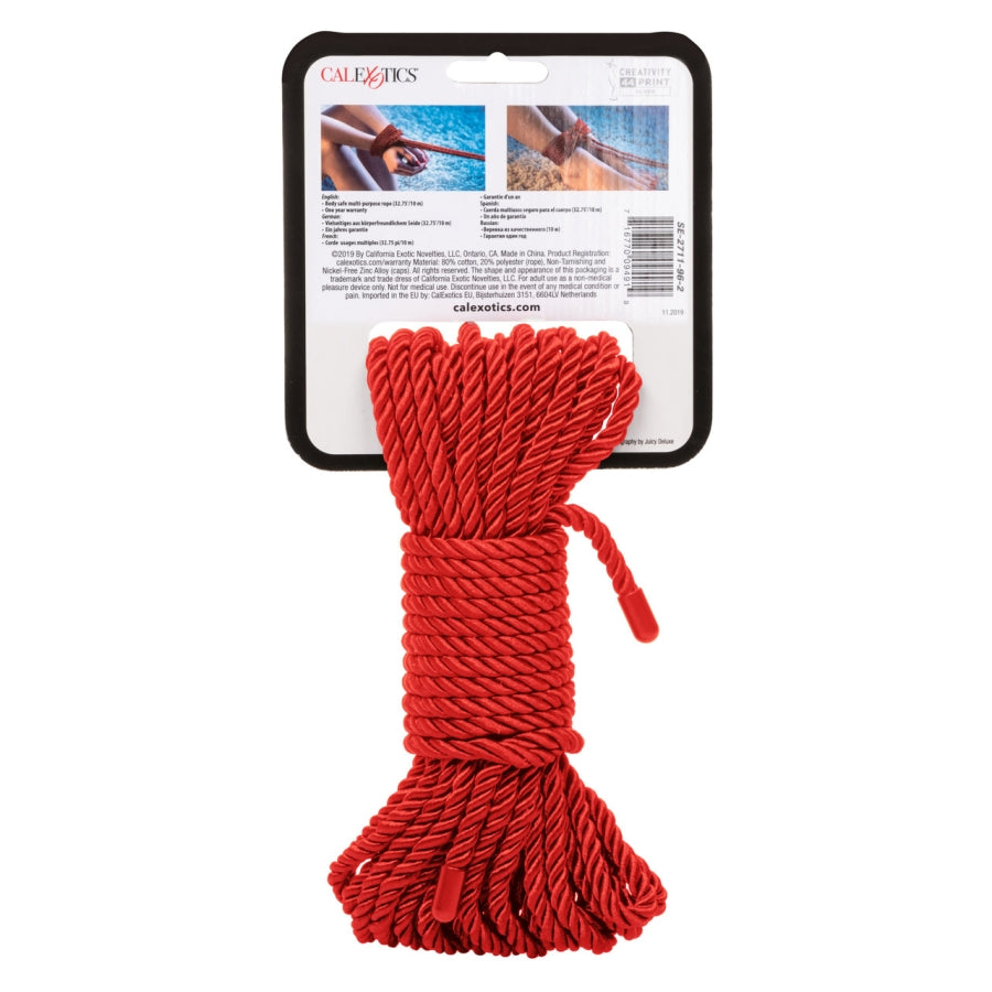 Scandal BDSM Rope 10m - Red