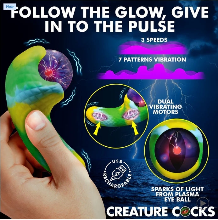 Creature Cocks - Electric Eye Plasma Vibrator