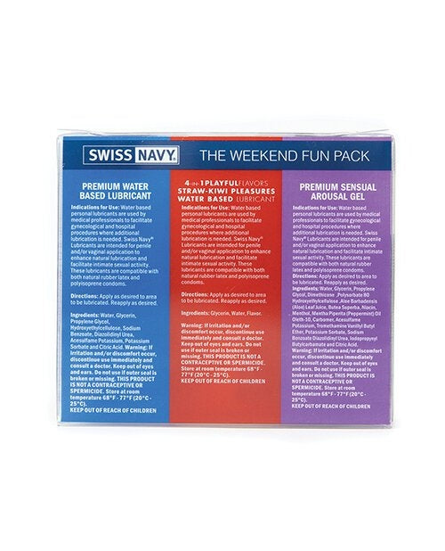 SN Kits Weekend Fun Pack, 3-1oz
