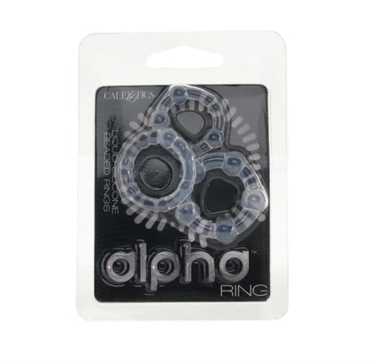 Alpha Liquid Silicone Beaded Rings