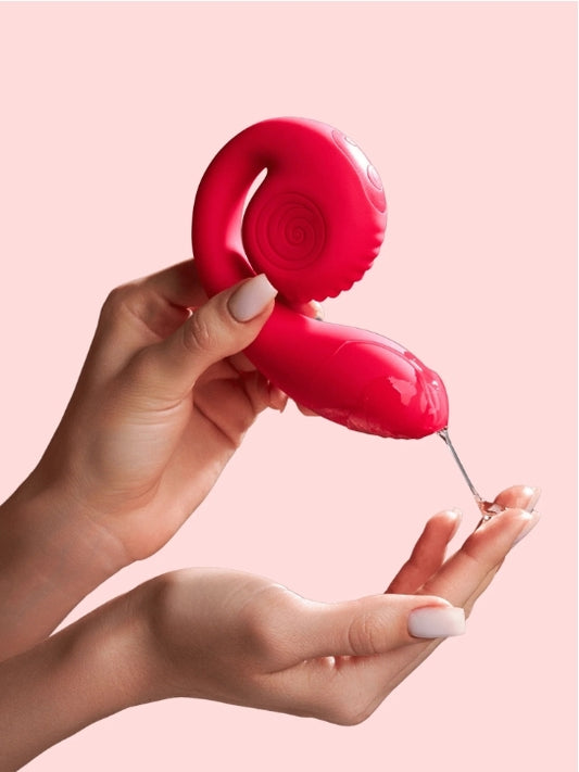 SnailVibe Svibe Snail Gizi Lite Vibrator, Sweet Dragonfruit