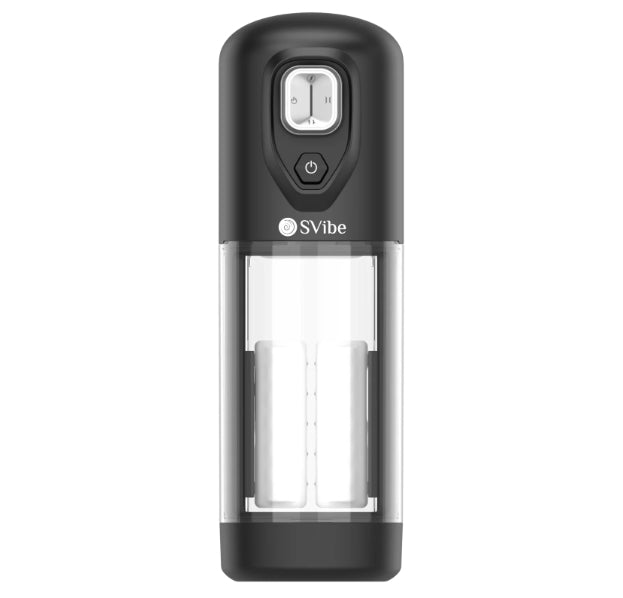 Svibe Ikon Volt Masturbator, Transparent Black