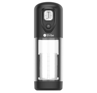 Svibe Ikon Volt Masturbator, Transparent Black