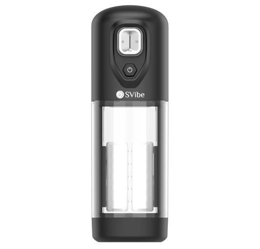 Svibe Ikon Volt Masturbator, Transparent Black