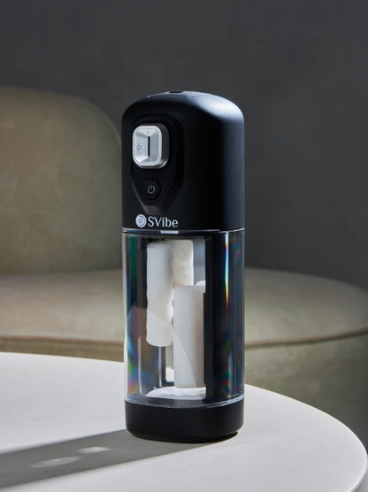 Svibe Ikon Volt Masturbator, Transparent Black