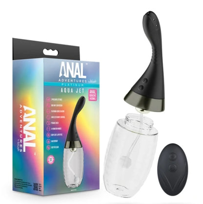 Blush - Anal Adventures Platinum - Aqua Jet - Black