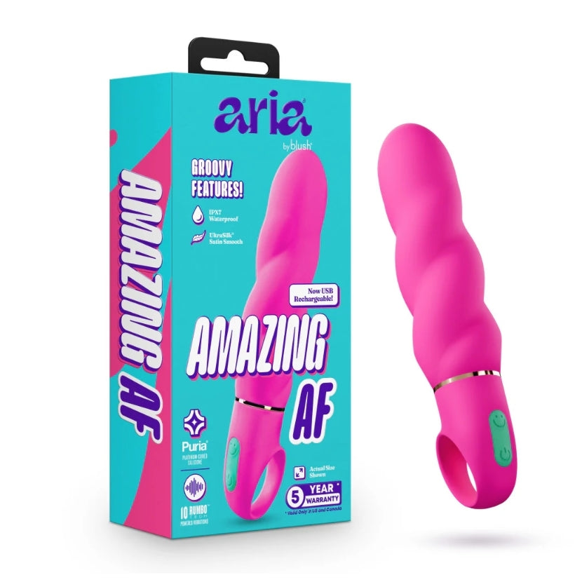 Blush - Aria - Amazing AF 2.0 - Rechargeable Vibe - Fuchsia