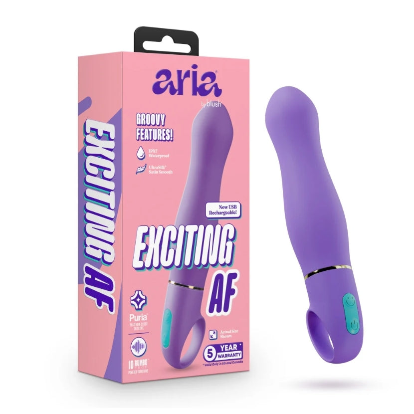 Blush - Aria - Exciting AF 2.0 - Rechargeable Vibe - Indigo