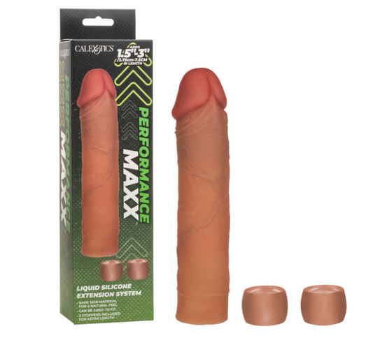 Performance Maxx Liquid Silicone Extension System - Brown