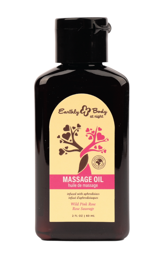 Aphrodisiac Massage Oil Wild Pink Rose 2oz