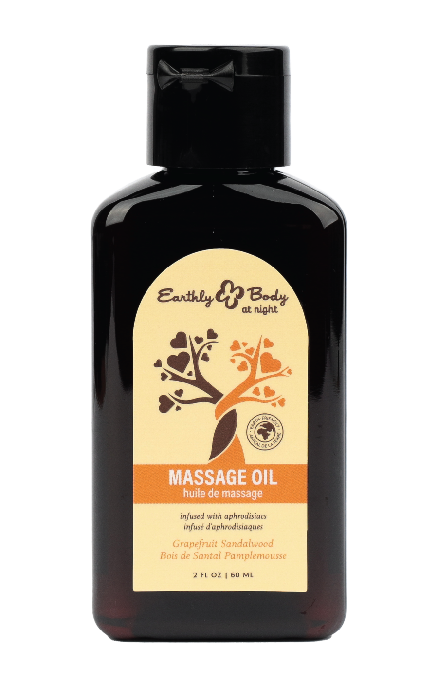 Aphrodisiac Massage Oil Grapefruit Sandalwood 2oz