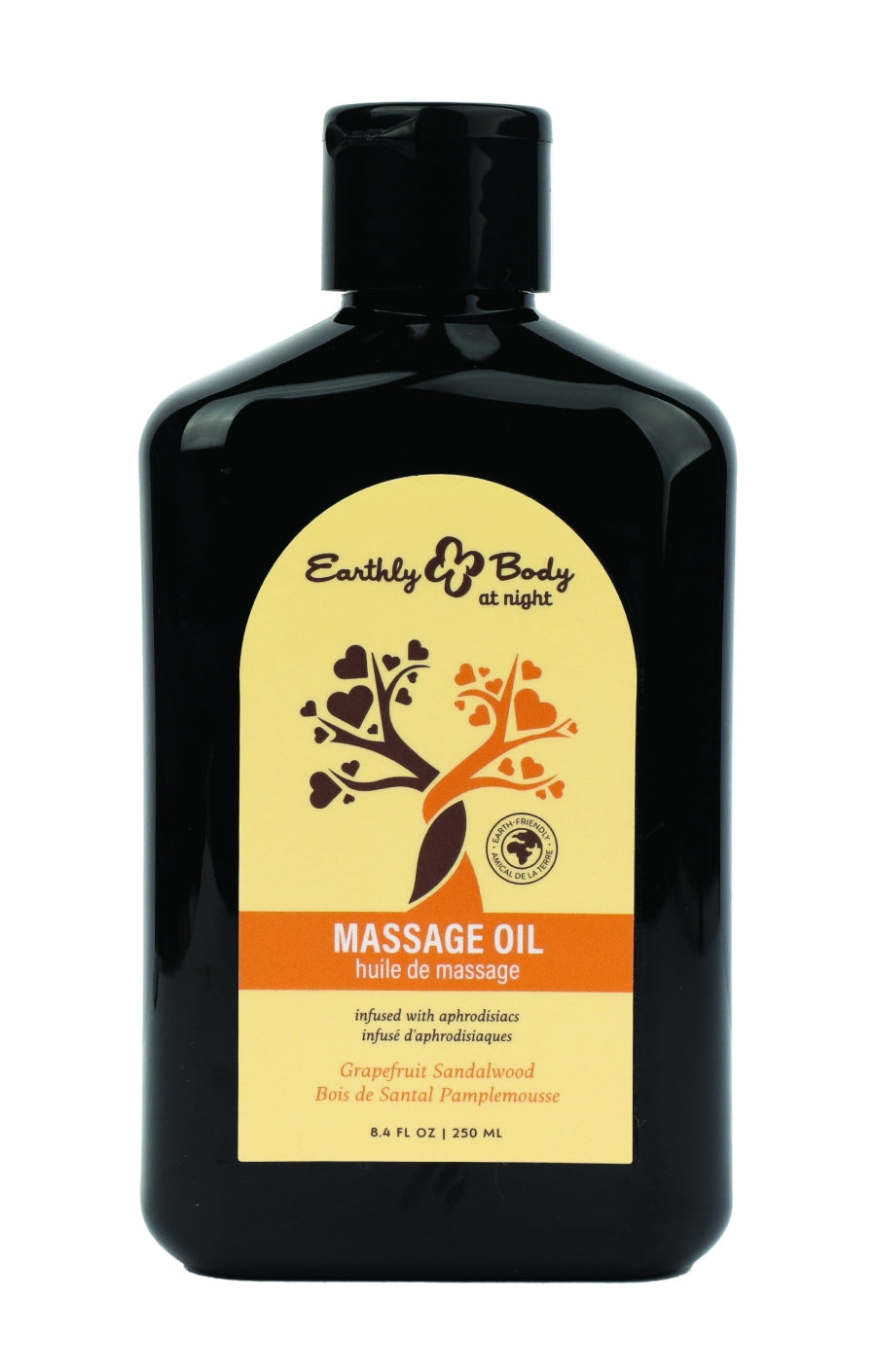 Aphrodisiac Massage Oil Grapefruit Sandalwood 8.4oz