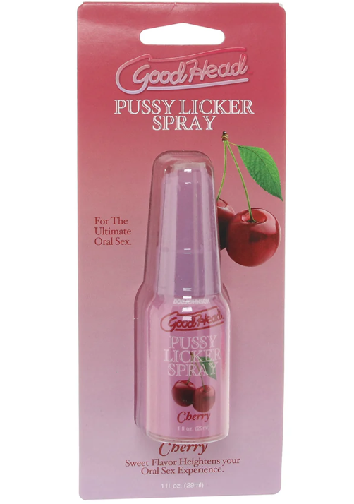 GoodHead Pussy Licker Spray Cherry 1 fl. oz.