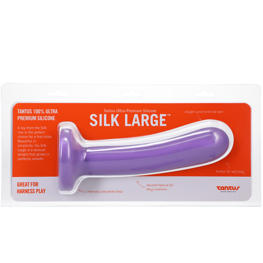 Tantus - Silk Large - Lavender (Clamshell/Carded)