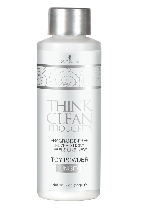 Sensuva - Think Clean Thoughts Toy Powder 2oz.