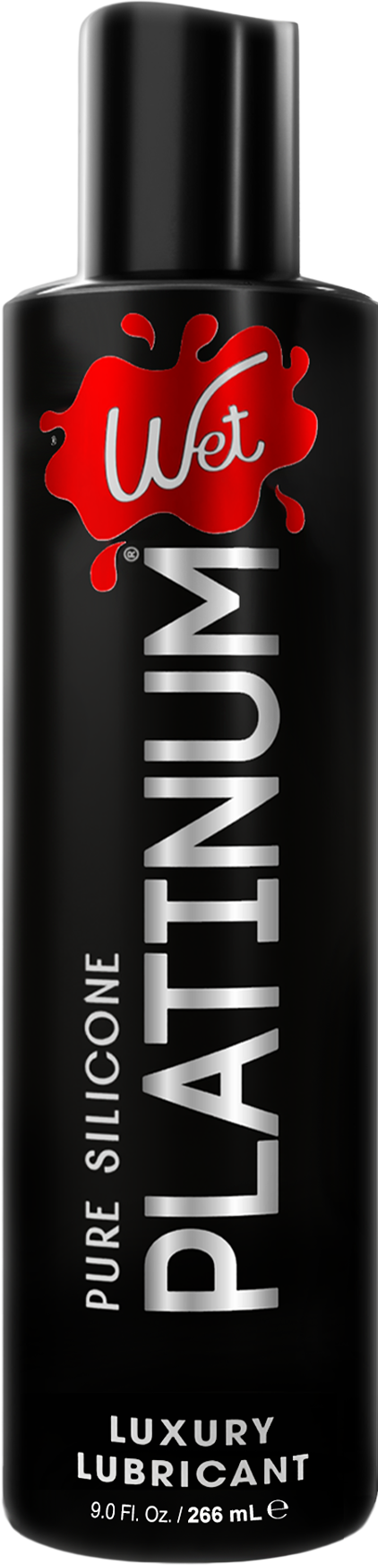 WET Platinum Silicone Lubricant 9 Fl.oz/266mL