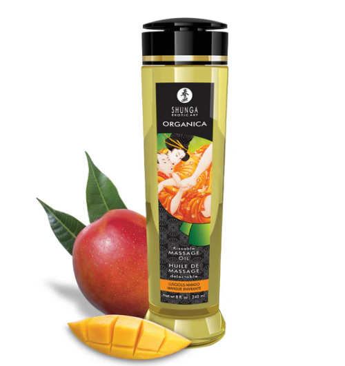 Shunga - Erotic Massage Oils Luscious Mango (240ml/8oz)