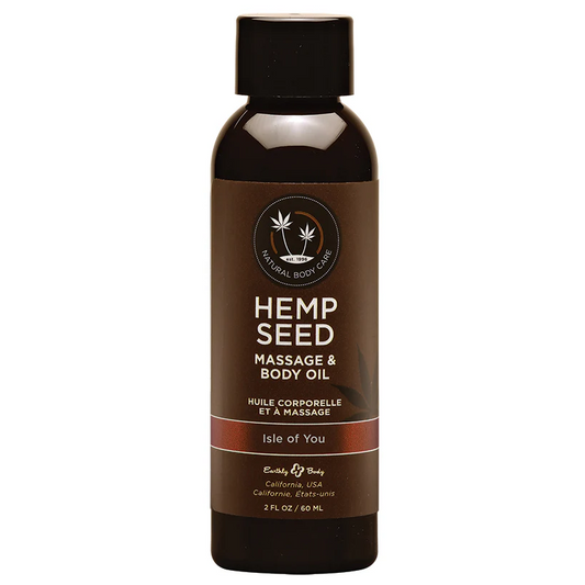 Hemp Seed Massage & Body Oil 2oz. Isle of You
