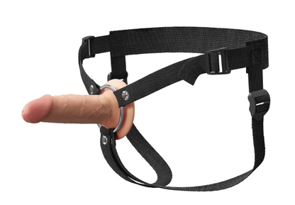 Fantasy X-Tensions Elite 5" Silicone Hollow Strap-On Dual Density - Light