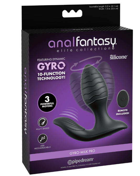 Anal Fantasy Elite Gyro-Milk Pro - Black